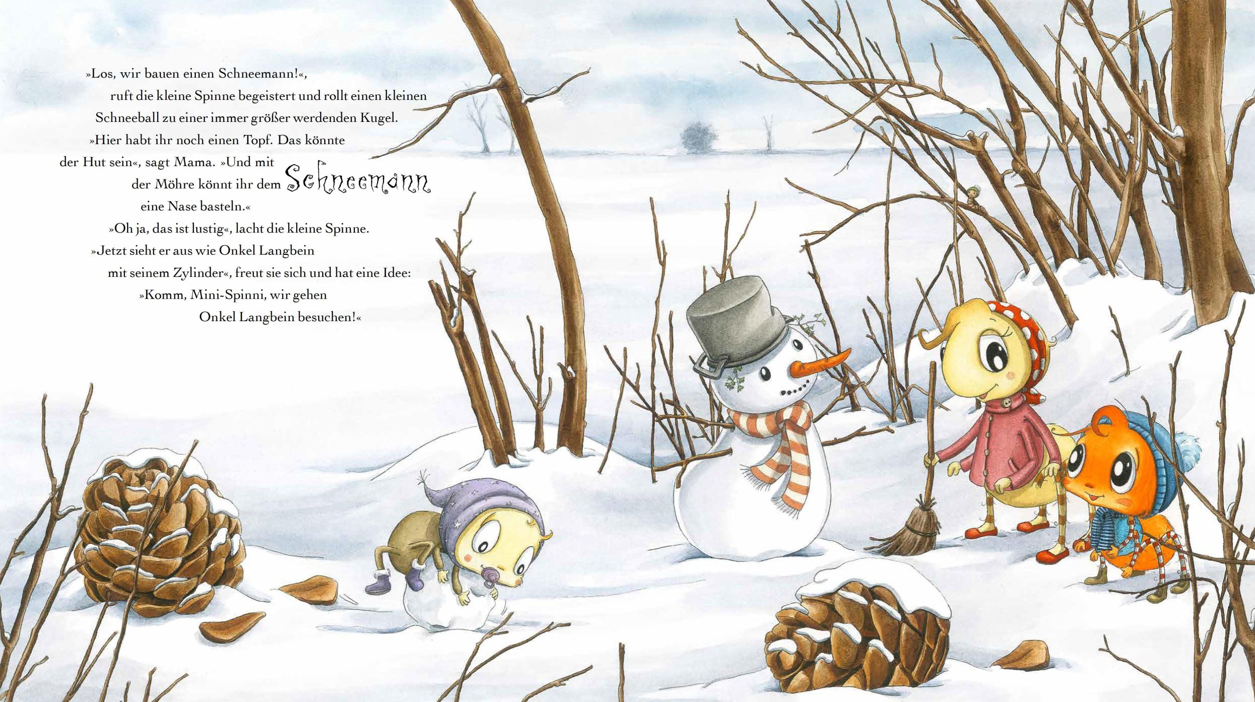 Bild: 9783833907968 | Die kleine Spinne Widerlich - Wundervolle Winterzeit -...