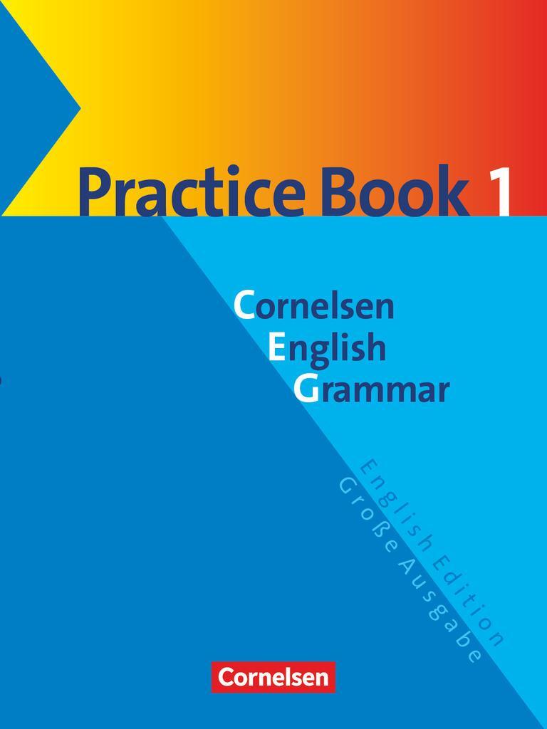 Cover: 9783464063118 | Cornelsen English Grammar. Große Ausgabe. Practice Book 1 | Seidl