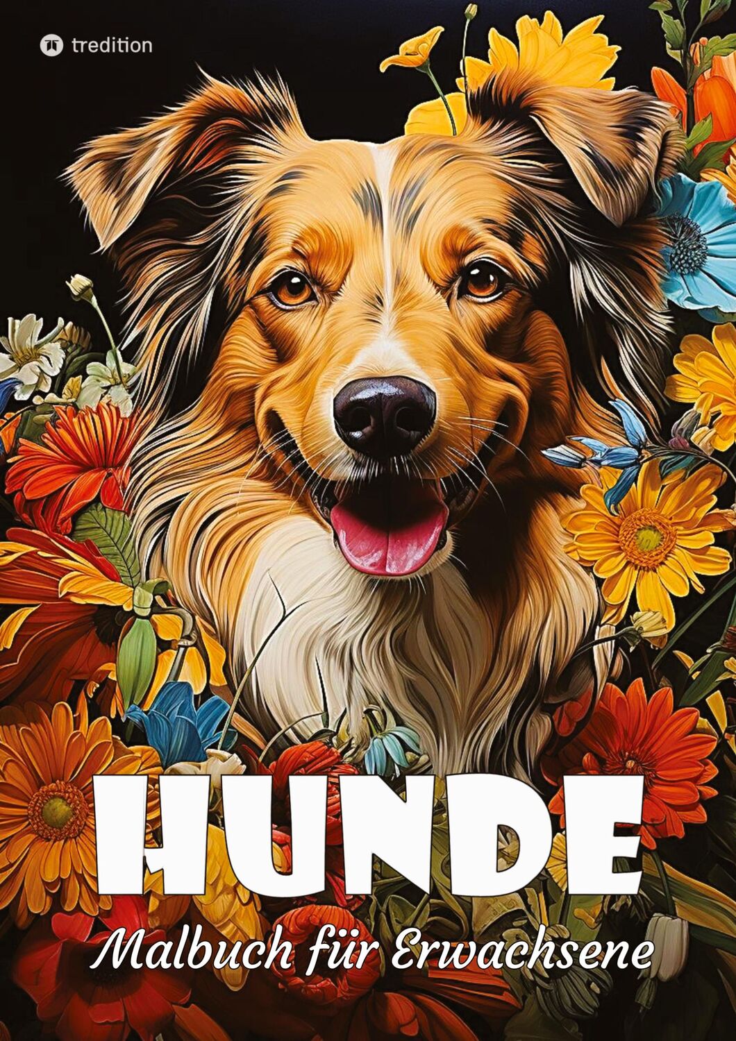 Cover: 9783384227584 | Hunde Malbuch für Erwachsene - Süße Hunde zum Ausmalen - Malbuch...