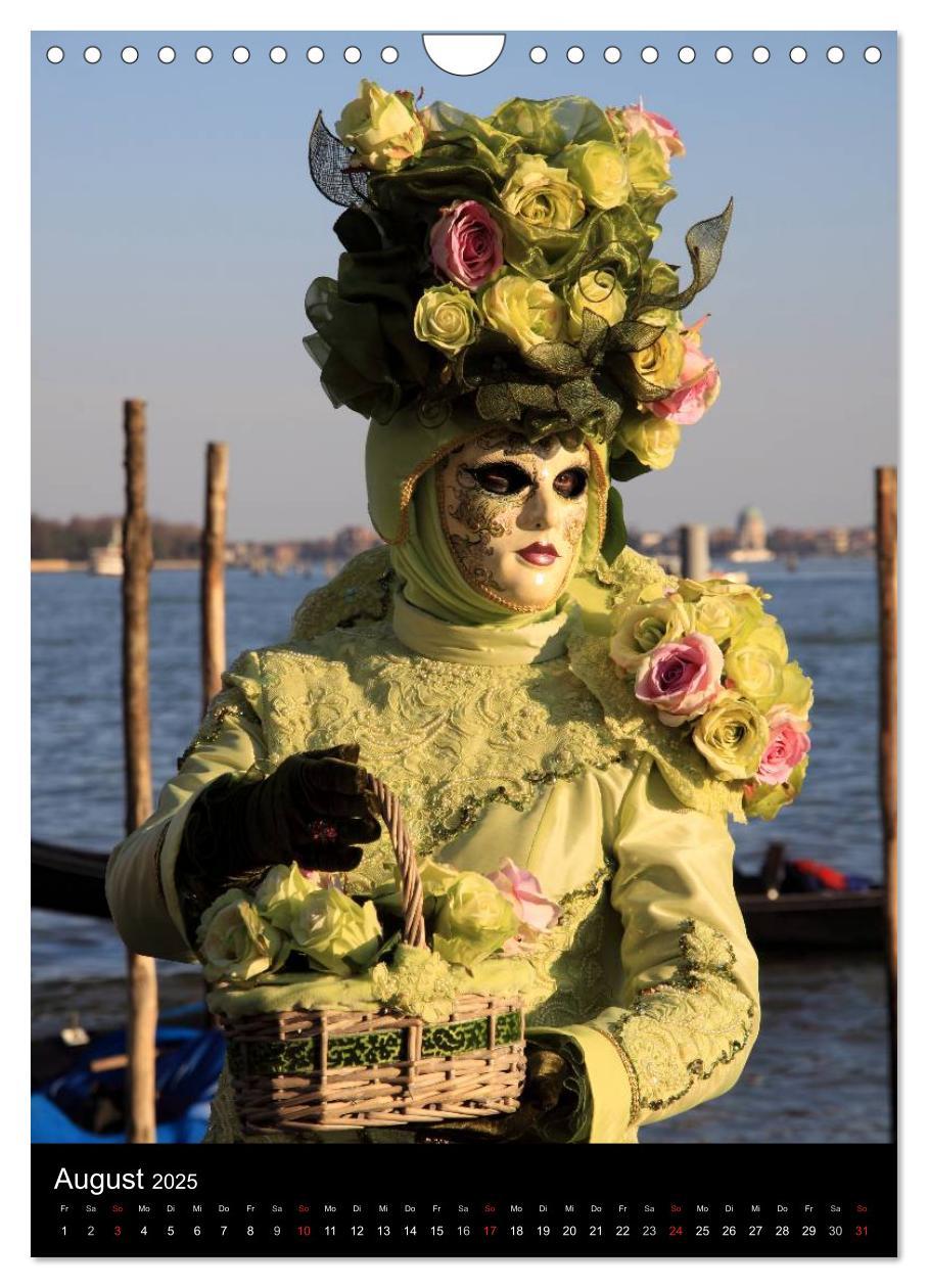 Bild: 9783457087596 | Karneval in Venedig - Phantasievolle Masken (Wandkalender 2025 DIN...