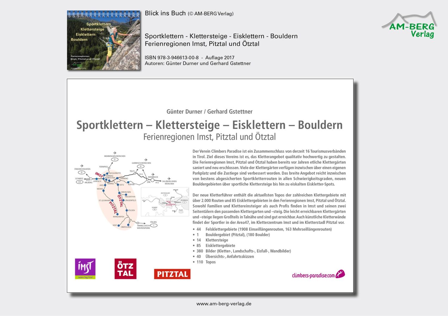 Bild: 9783946613008 | Sportklettern - Klettersteige - Eisklettern - Bouldern...