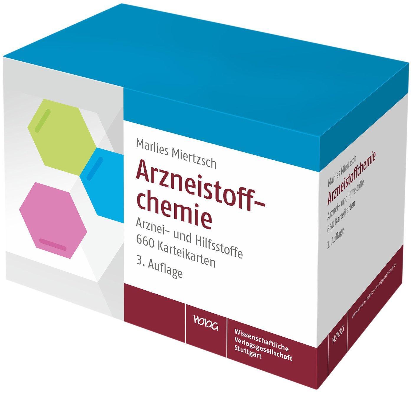 Cover: 9783804737136 | Arzneistoffchemie Karteikarten | Marlies Miertzsch (u. a.) | Box