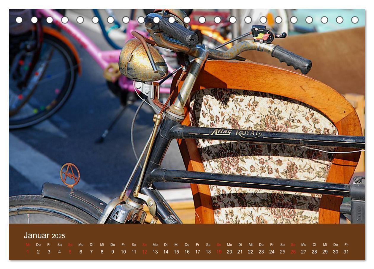 Bild: 9783435669028 | Das Fahrrad 2025 (Tischkalender 2025 DIN A5 quer), CALVENDO...