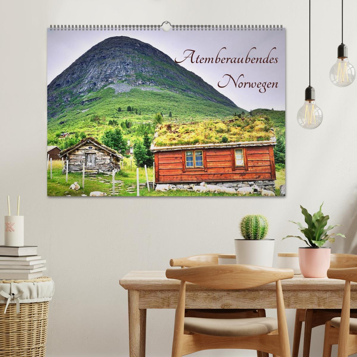 Bild: 9783435569670 | Atemberaubendes Norwegen (Wandkalender 2025 DIN A2 quer), CALVENDO...