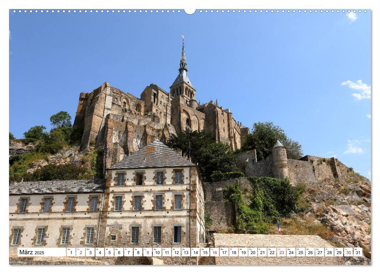 Bild: 9783435278657 | Der Mont Saint Michel (hochwertiger Premium Wandkalender 2025 DIN...