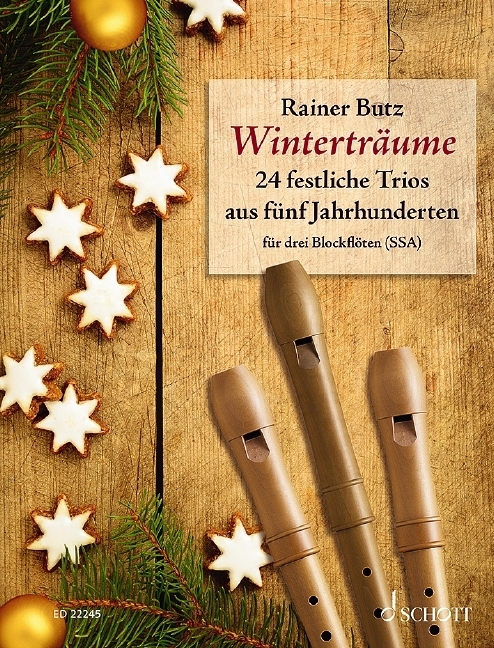 Cover: 9790001202732 | Winterträume | Rainer Butz | 2016 | Schott Music, Mainz