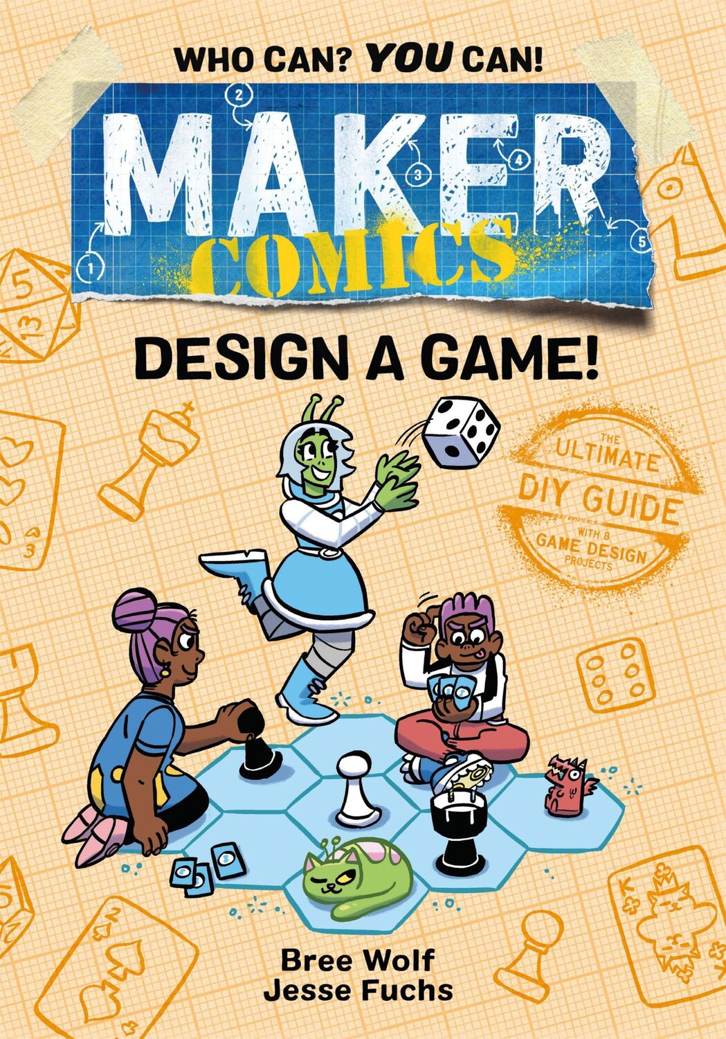 Cover: 9781250750525 | Maker Comics: Design a Game! | Bree Wolf (u. a.) | Taschenbuch | 2022