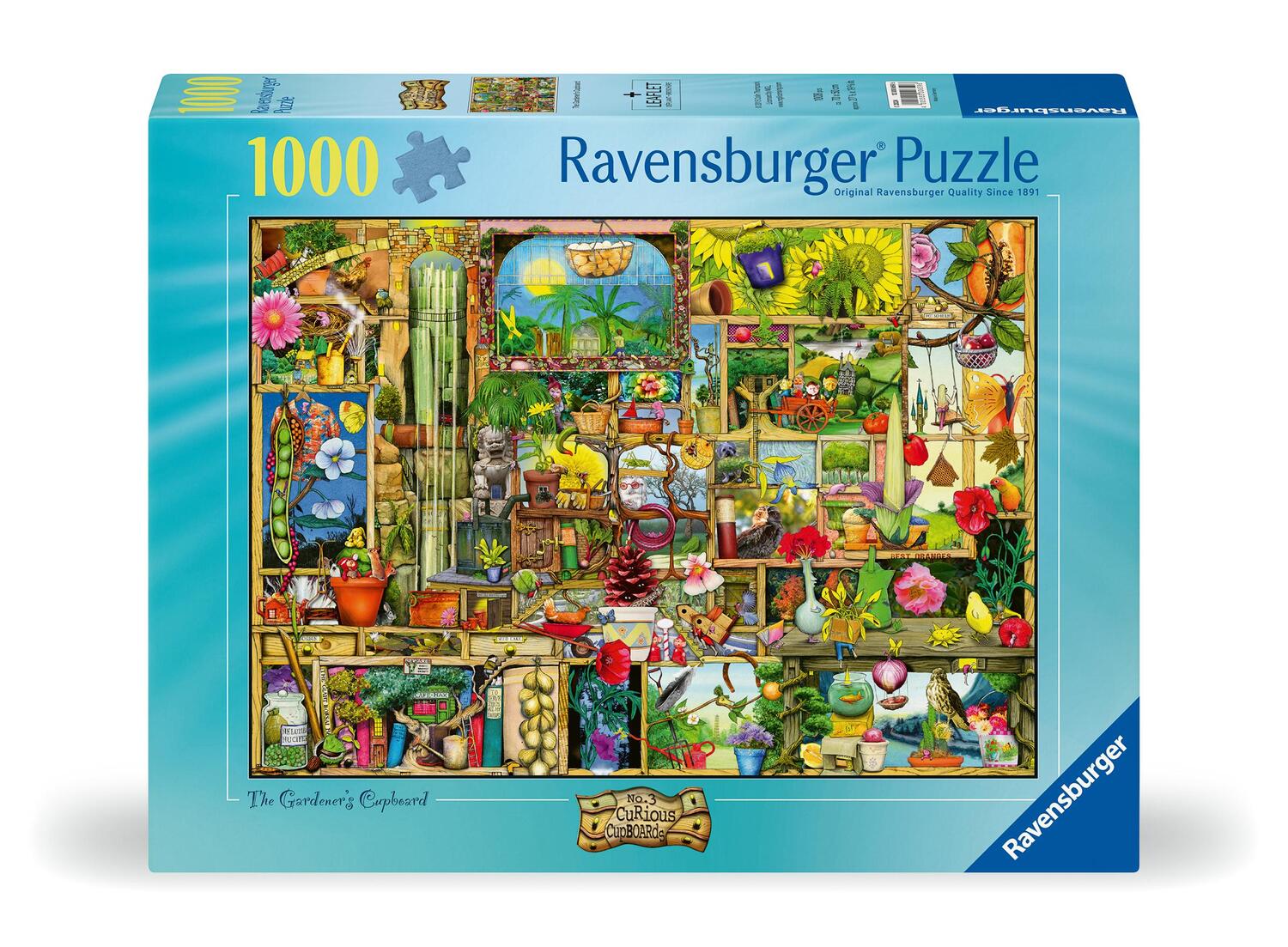 Cover: 4005555006596 | Ravensburger Puzzle 12000659 - Grandioses Gartenregal - 1000 Teile...