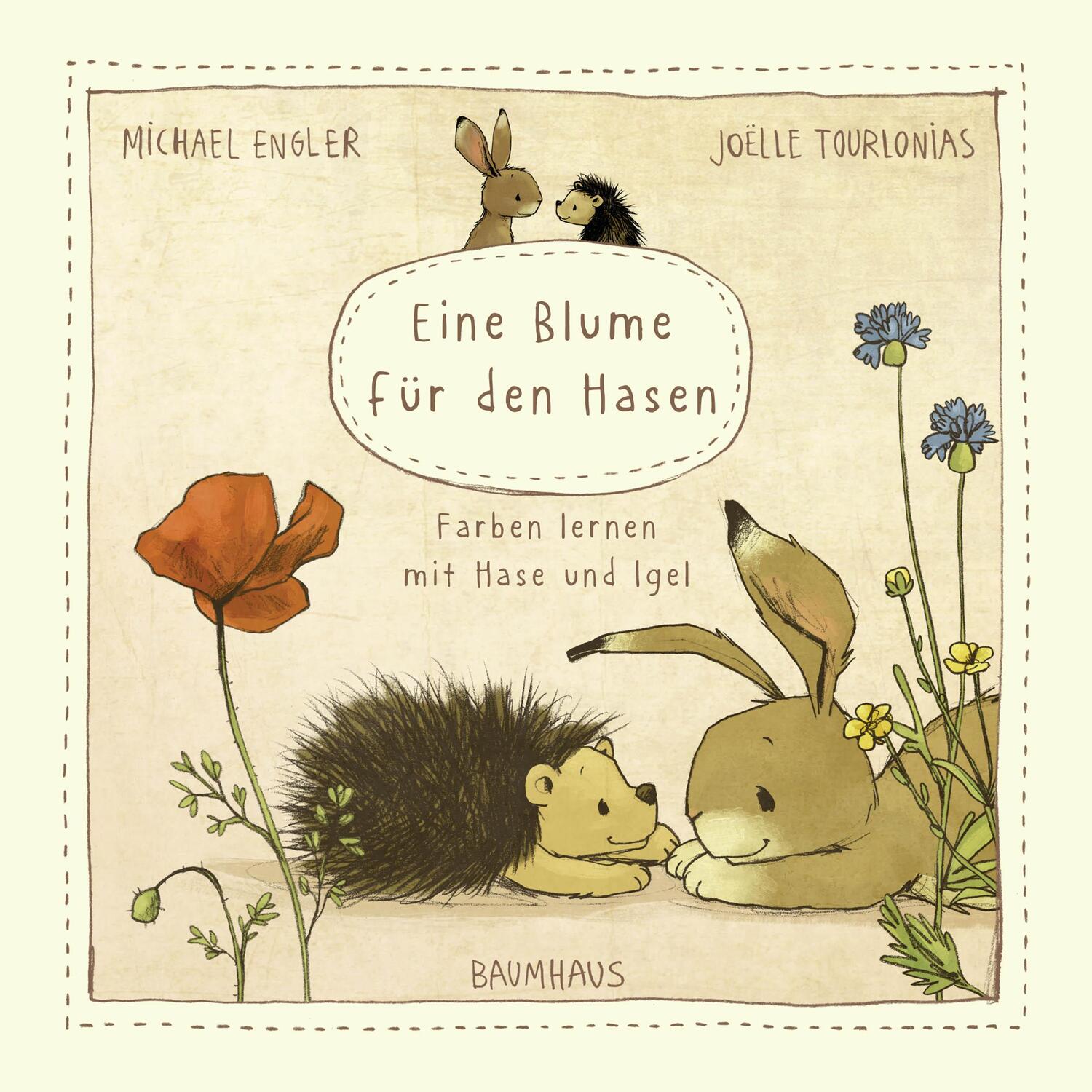 Cover: 9783833906237 | Eine Blume für den Hasen (Pappbilderbuch) | Michael Engler | Buch