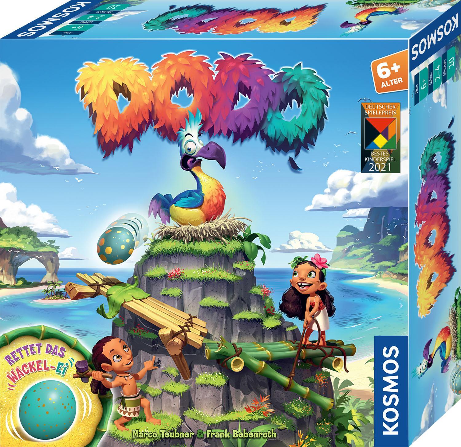 Cover: 4002051697945 | Dodo - Rettet das Ei! | Kinderspiel | Frank Bebenroth (u. a.) | Spiel