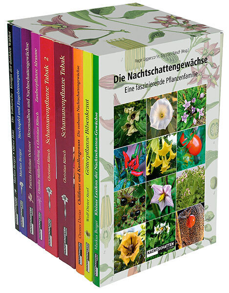 Die Nachtschattengewächse - Eine interessante Pflanzenfamilie, 9 Bde. - Liggenstorfer, Roger