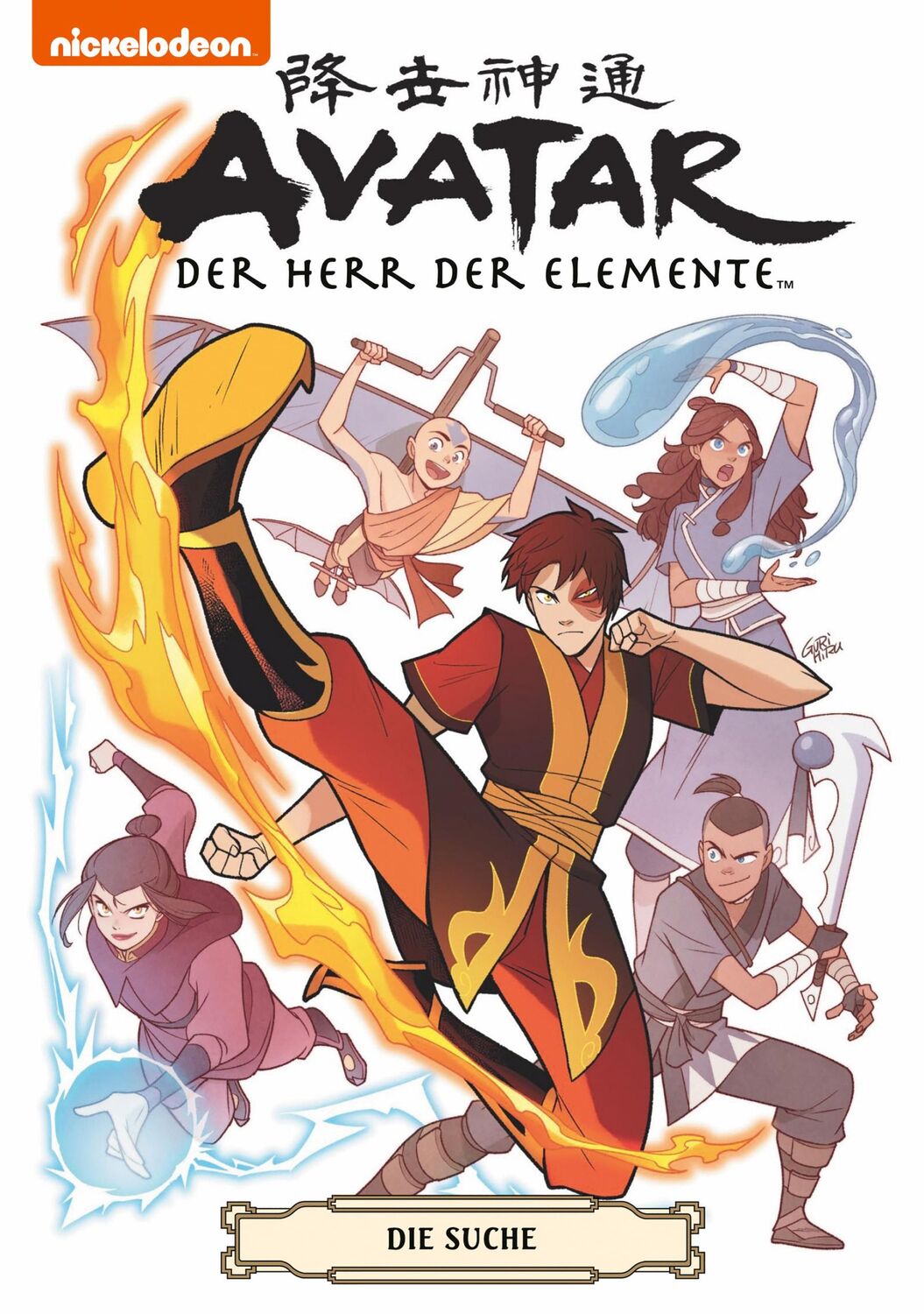 Cover: 9783966583329 | Avatar - Herr der Elemente Softcover Sammelband 2 | Die Suche | Luen