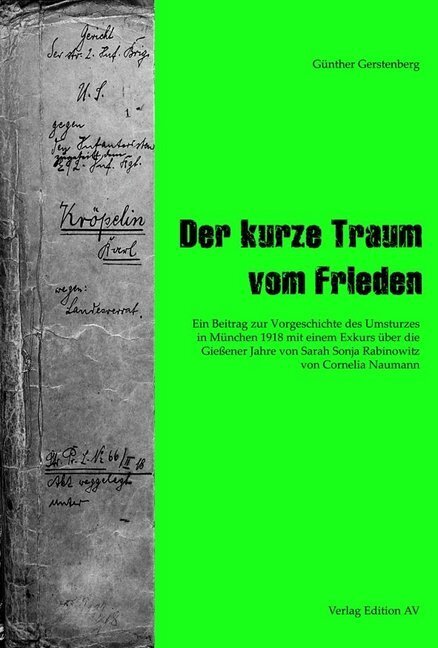 Cover: 9783868411898 | Der kurze Traum vom Frieden | Günther Gerstenberg | Taschenbuch