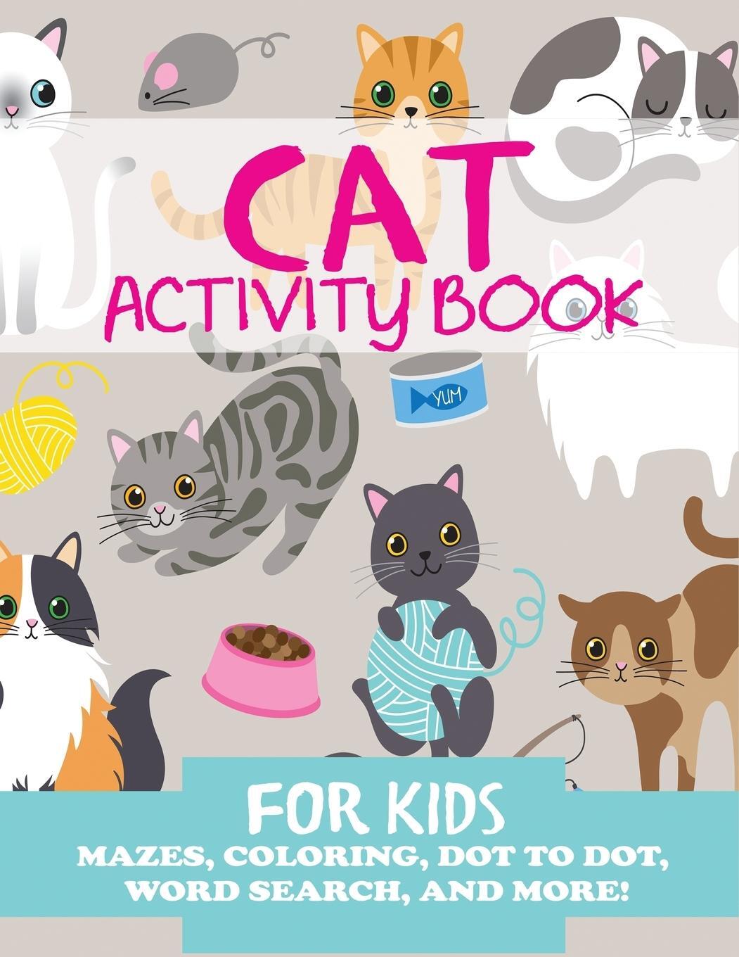 Cover: 9781949651058 | Cat Activity Book for Kids | Blue Wave Press | Taschenbuch | Paperback
