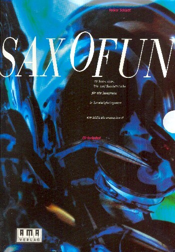 Cover: 4018262101362 | Saxofun | Volker Schlott | Partitur + Stimmen + CD | AMA Verlag