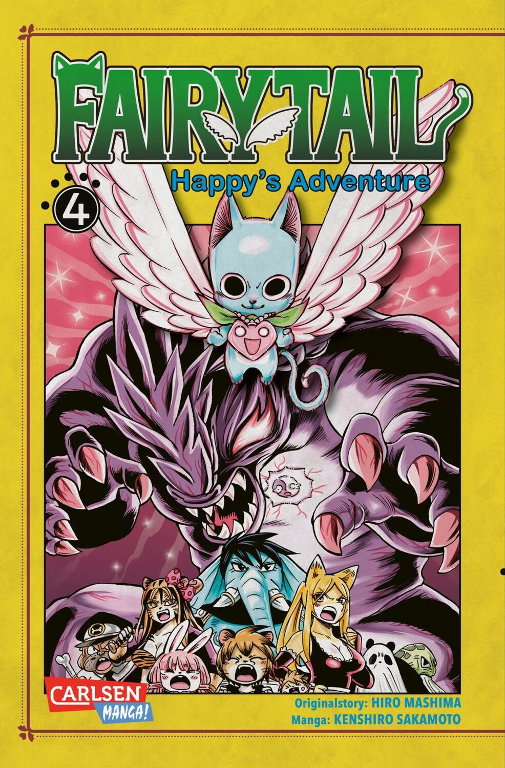 Cover: 9783551768070 | Fairy Tail - Happy's Adventure 4 | Kenshiro Sakamoto (u. a.) | Buch