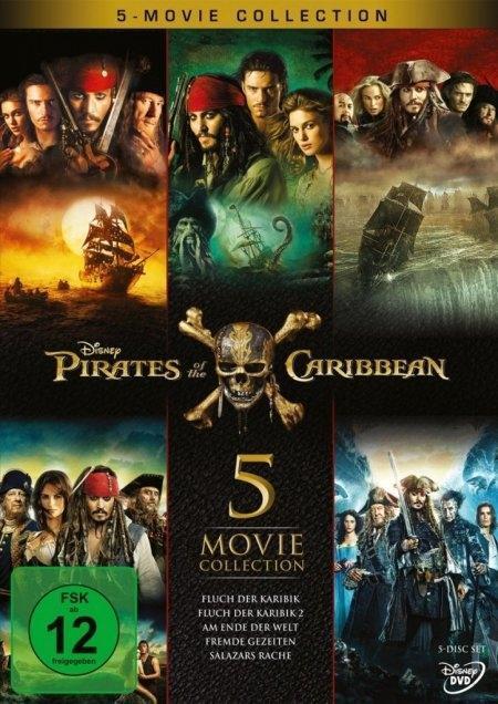 Cover: 8717418524418 | Pirates of the Caribbean | 5-Movie Collection | Ted Elliott (u. a.)