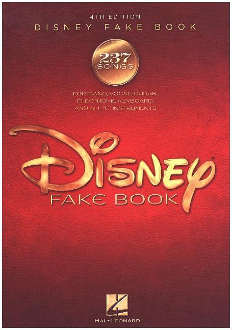 Cover: 888680642471 | The Disney Fake Book | Englisch | 2017 | Hal Leonard