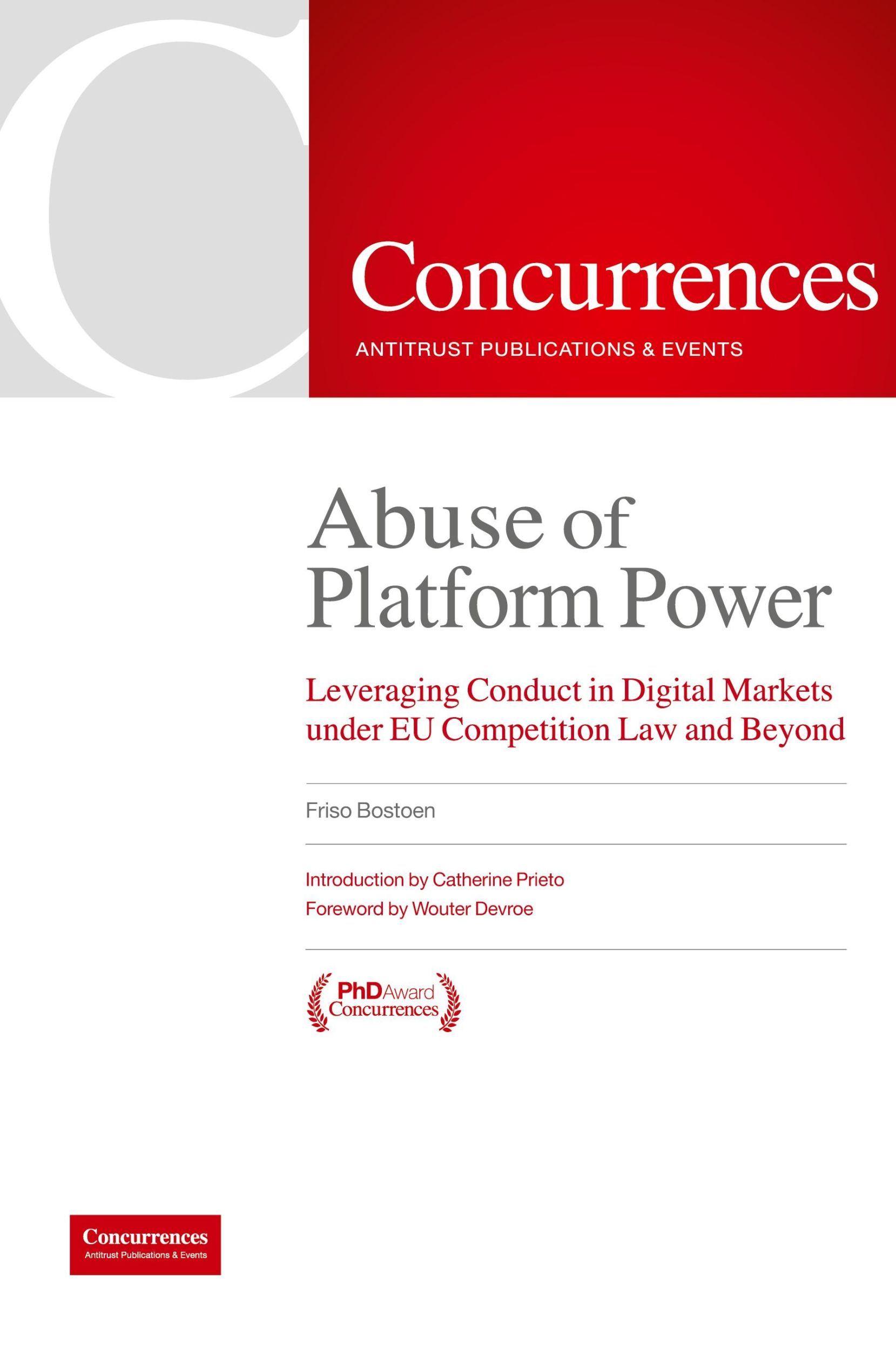 Cover: 9781954750111 | Abuse of Platform Power | Friso Bostoen | Taschenbuch | Paperback