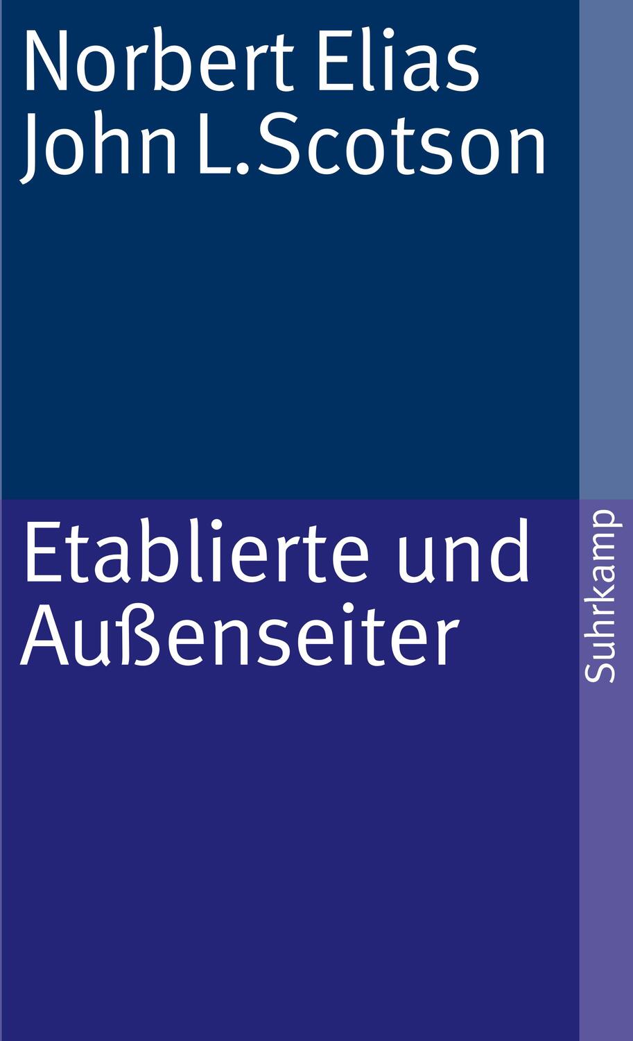 Cover: 9783518383827 | Etablierte und Außenseiter | Norbert Elias (u. a.) | Taschenbuch