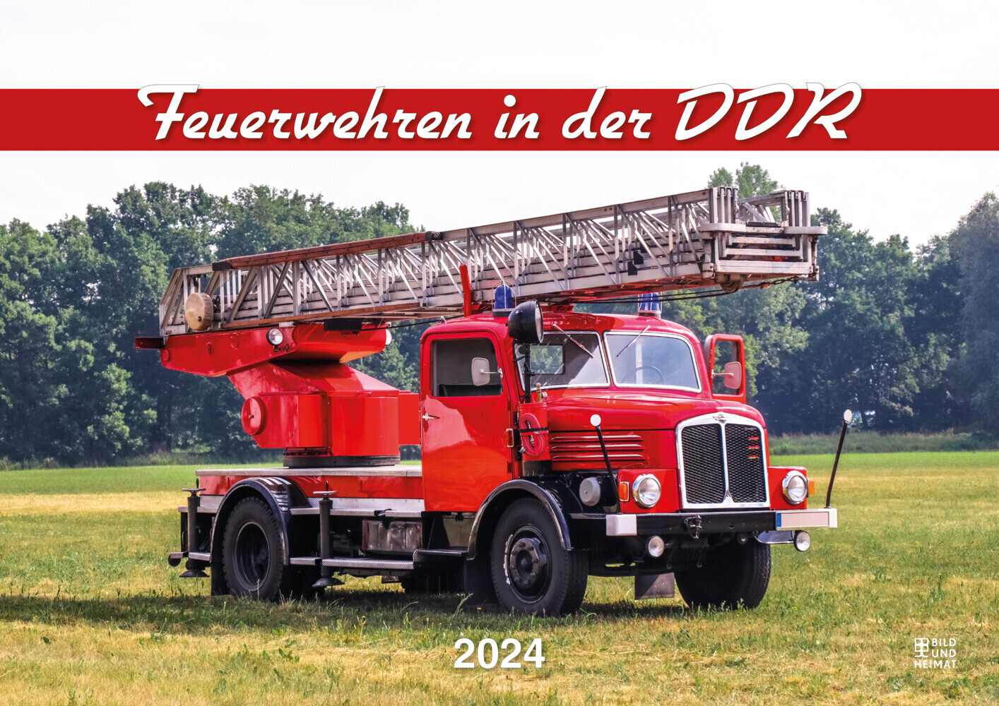 Cover: 9783731012672 | Feuerwehren in der DDR - Kalender 2024 | Kalender | 12 S. | Deutsch