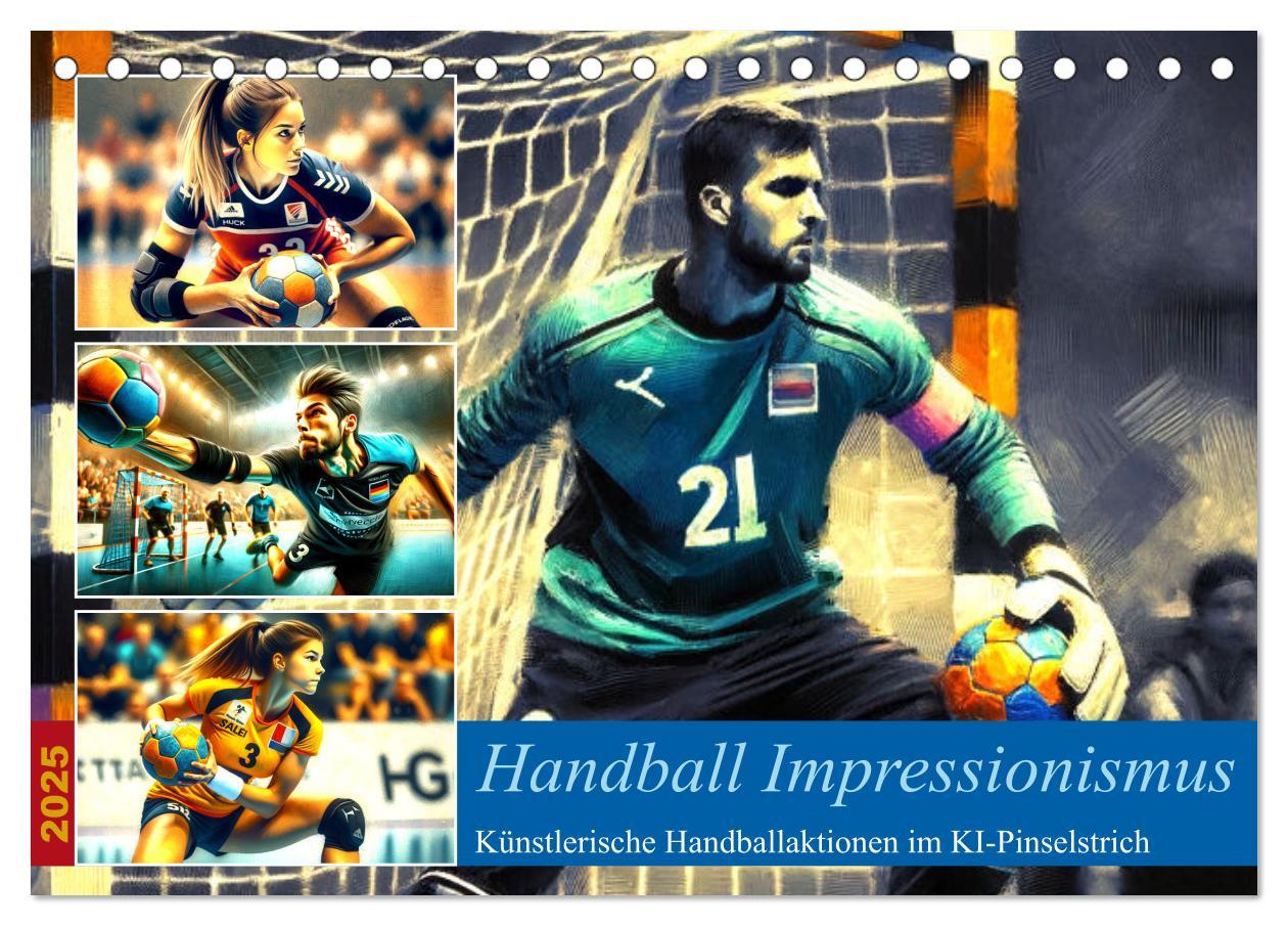 Cover: 9783383775260 | Handball Impressionismus, Künstlerische Handballaktionen im...