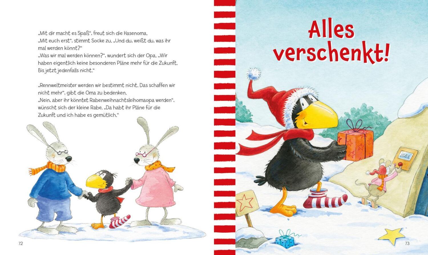 Bild: 9783480238019 | Der kleine Rabe Socke: Bald ist Weihnachten! | Nele Moost | Buch