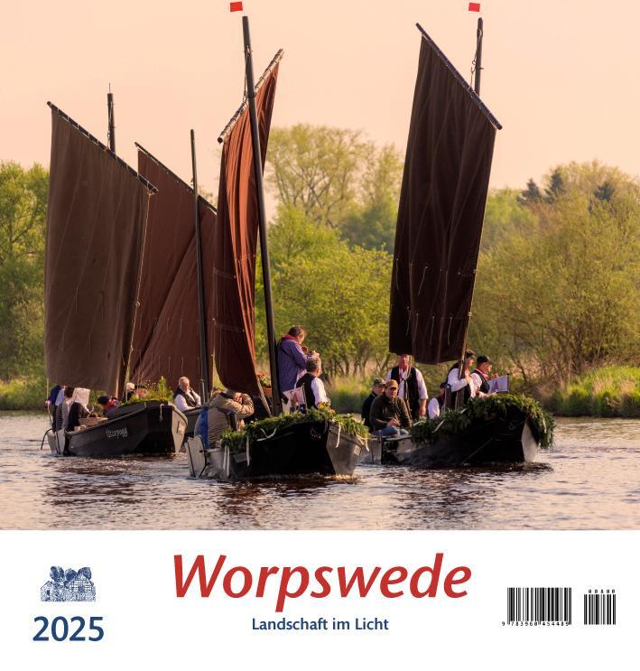 Cover: 9783960454489 | Worpswede 2025 | Landschaft im Licht | Kalender | 13 S. | Deutsch