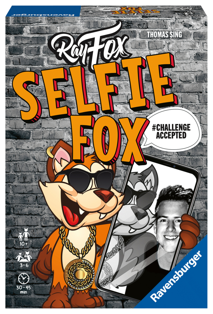 Cover: 4005556270484 | Ravensburger Familienspiel 27048 - SELFIE FOX - Partyspiel für 3-6...