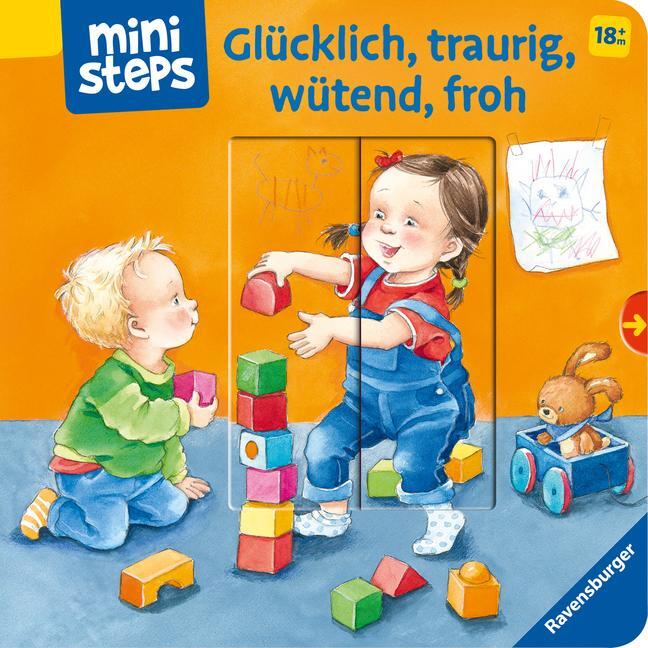 Cover: 9783473397334 | ministeps: Glücklich, traurig, wütend, froh | Ab 18 Monaten | Grimm