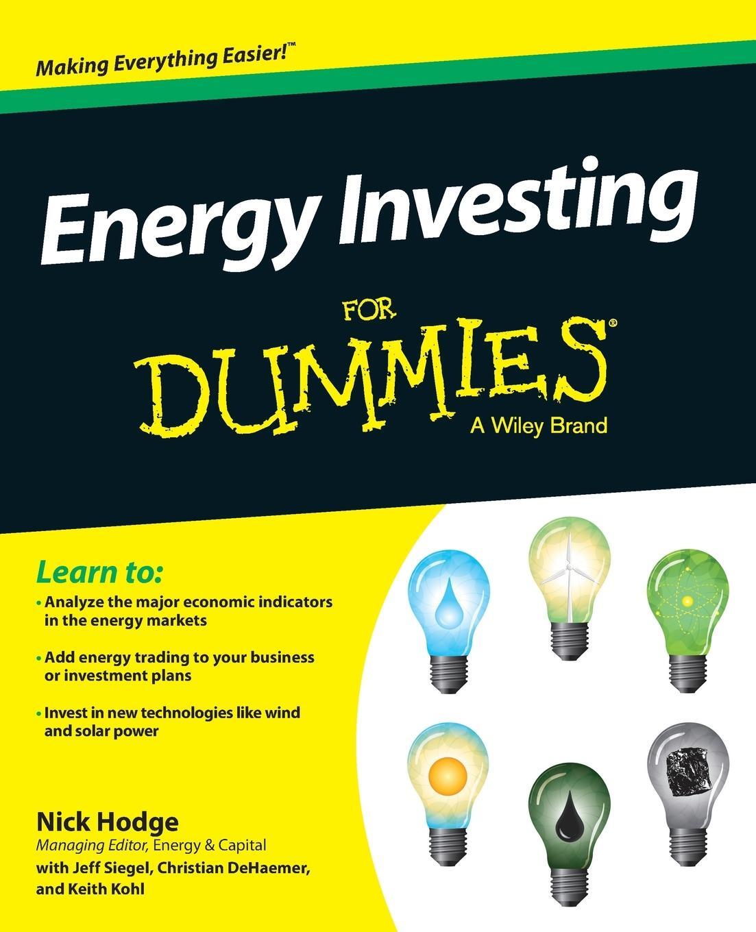 Cover: 9781118116418 | Energy Investing For Dummies | Nick Hodge | Taschenbuch | Paperback