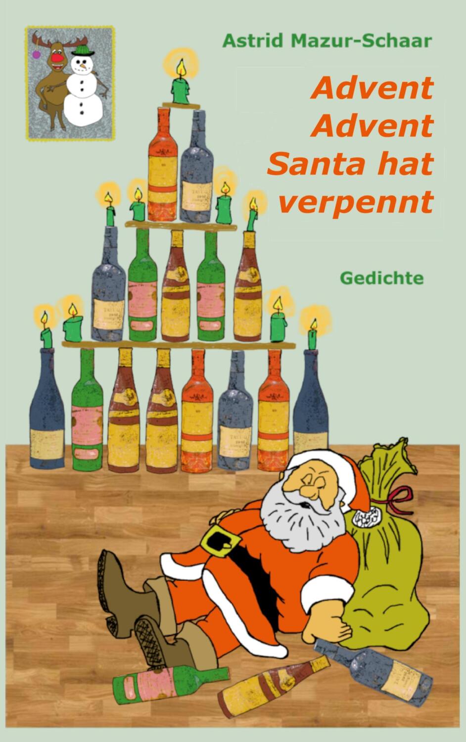 Cover: 9783758303654 | Advent, Advent, Santa hat verpennt | Astrid Mazur-Schaar | Taschenbuch