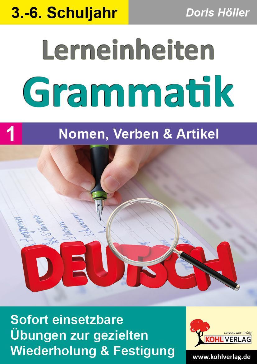 Cover: 9783988411334 | Lerneinheiten Grammatik / Band 1: Nomen, Verben &amp; Artikel | Höller