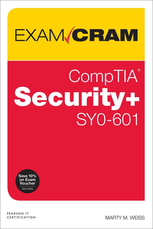 Cover: 9780136798675 | Comptia Security+ Sy0-601 Exam Cram | Martin Weiss | Taschenbuch