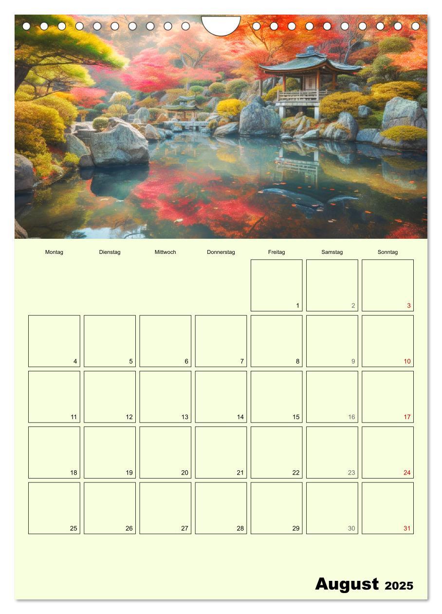 Bild: 9783435865826 | Im japanischen Garten. Zauberhafte Illustrationen (Wandkalender...