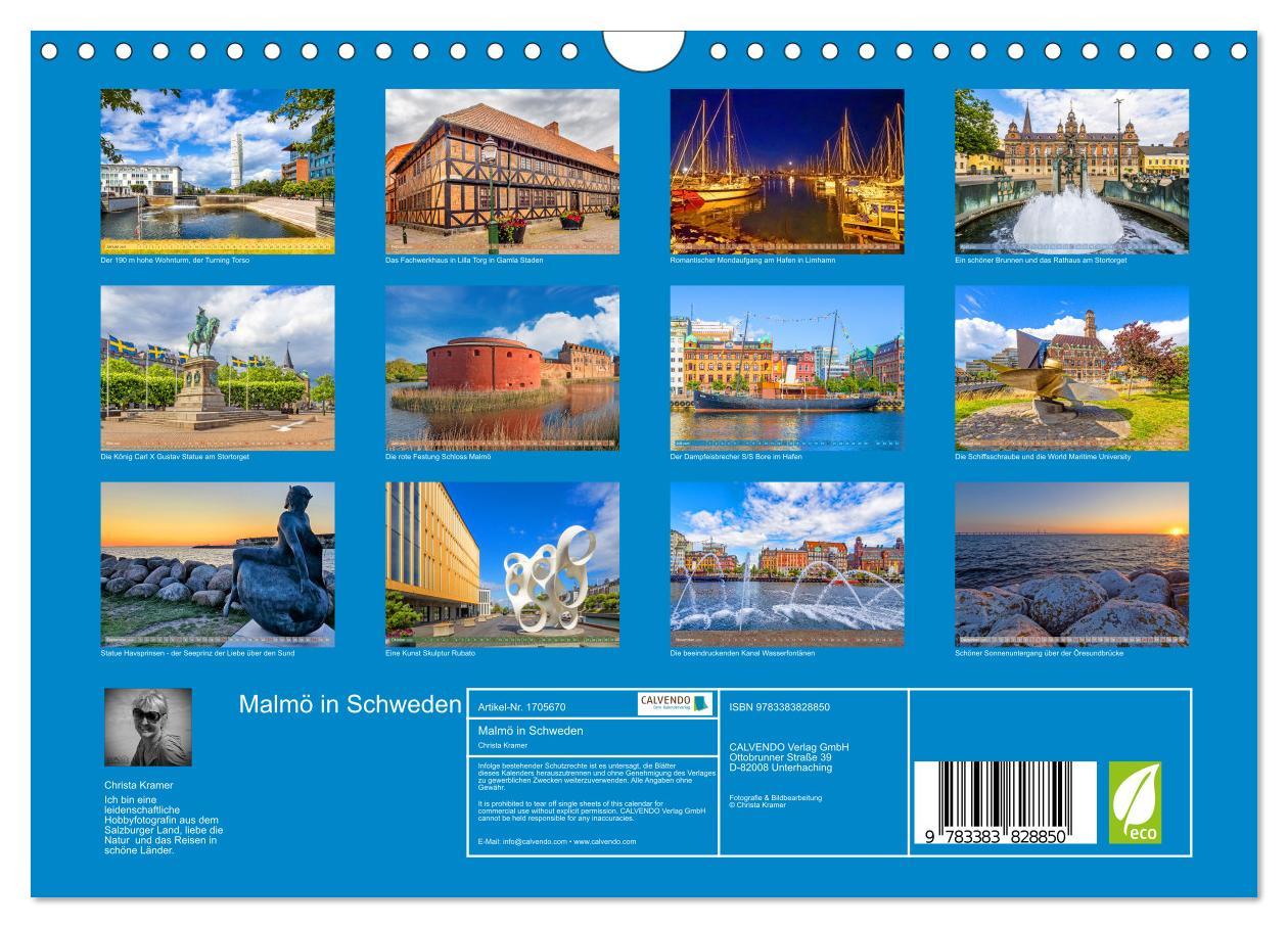 Bild: 9783383828850 | Malmö in Schweden (Wandkalender 2025 DIN A4 quer), CALVENDO...