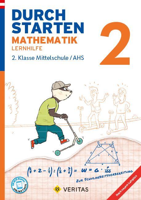 Cover: 9783710137877 | Durchstarten 2. Klasse - Mathematik Mittelschule/AHS - Lernhilfe | Olf