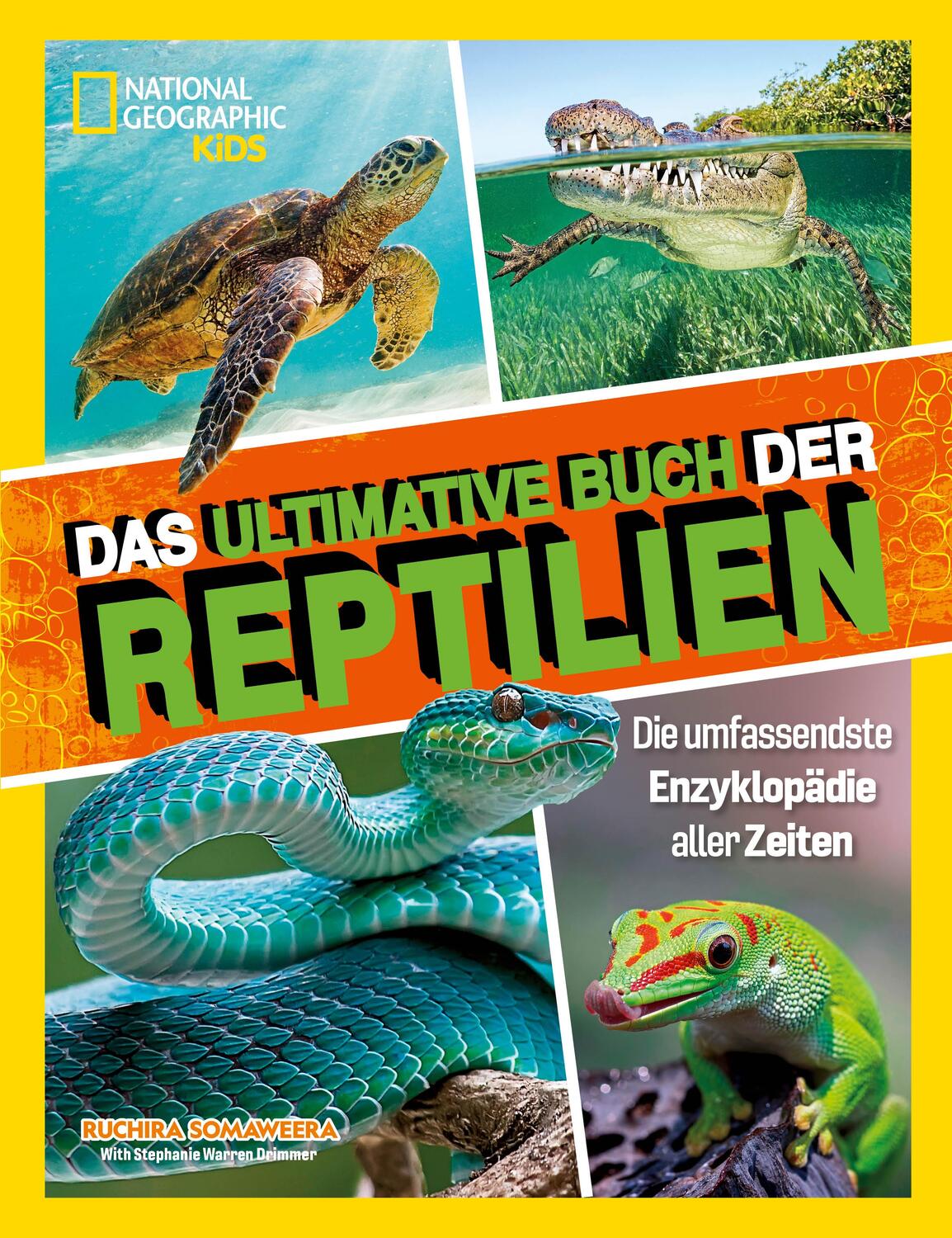 Cover: 9788863126273 | Das ultimative Buch der Reptilien, Die umfassendste Enzyklopädie...