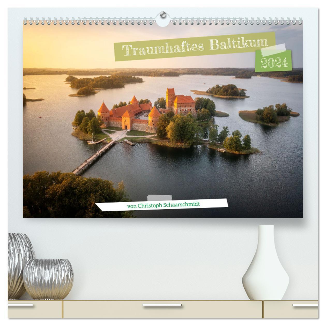 Cover: 9783383688553 | Traumhaftes Baltikum (hochwertiger Premium Wandkalender 2024 DIN A2...