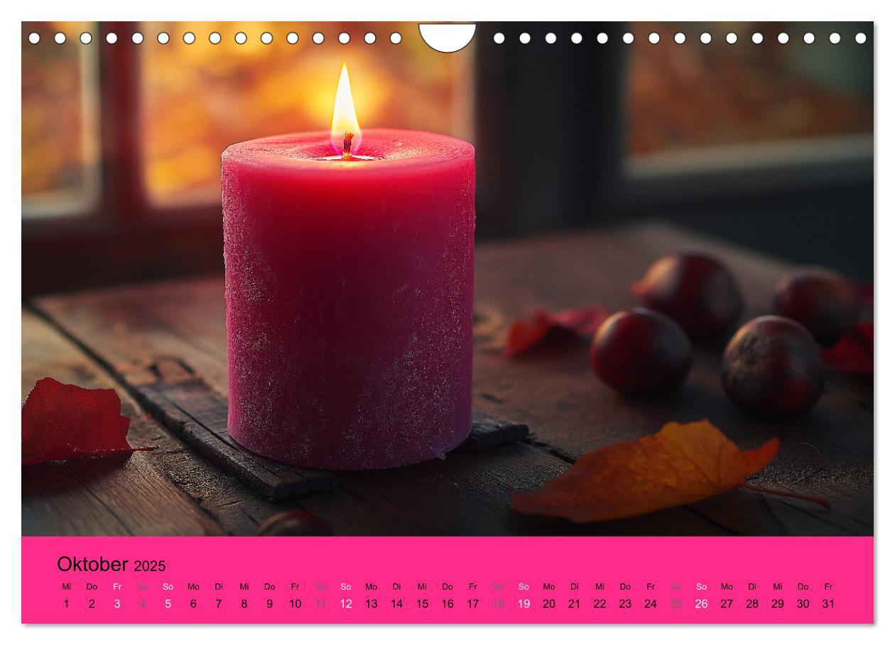 Bild: 9783457203873 | Kalender in PINK (Wandkalender 2025 DIN A4 quer), CALVENDO...