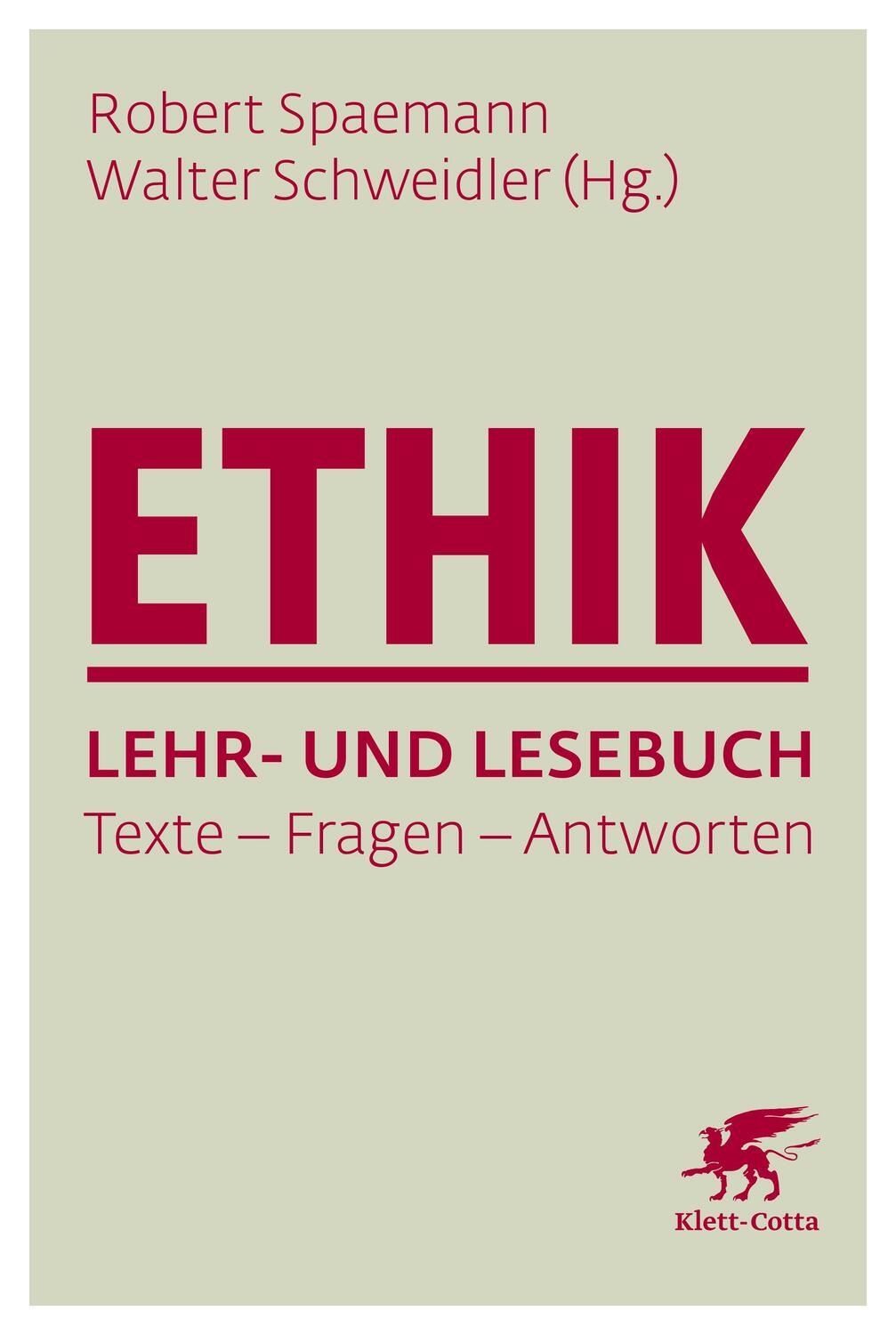Cover: 9783608964219 | Ethik Lehr- und Lesebuch | Texte - Fragen - Antworten | Taschenbuch