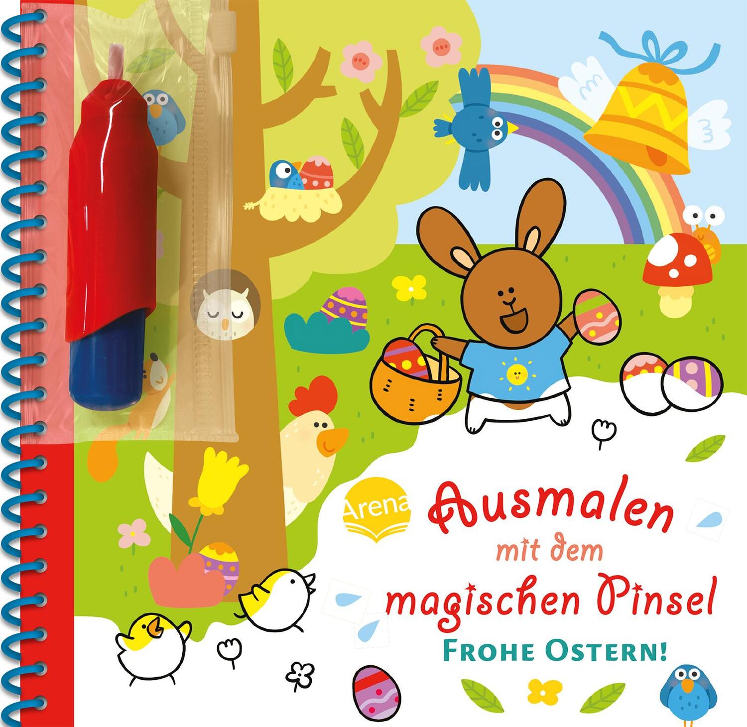 Cover: 9783401717722 | Ausmalen mit dem magischen Pinsel. Frohe Ostern! | Taschenbuch | 14 S.