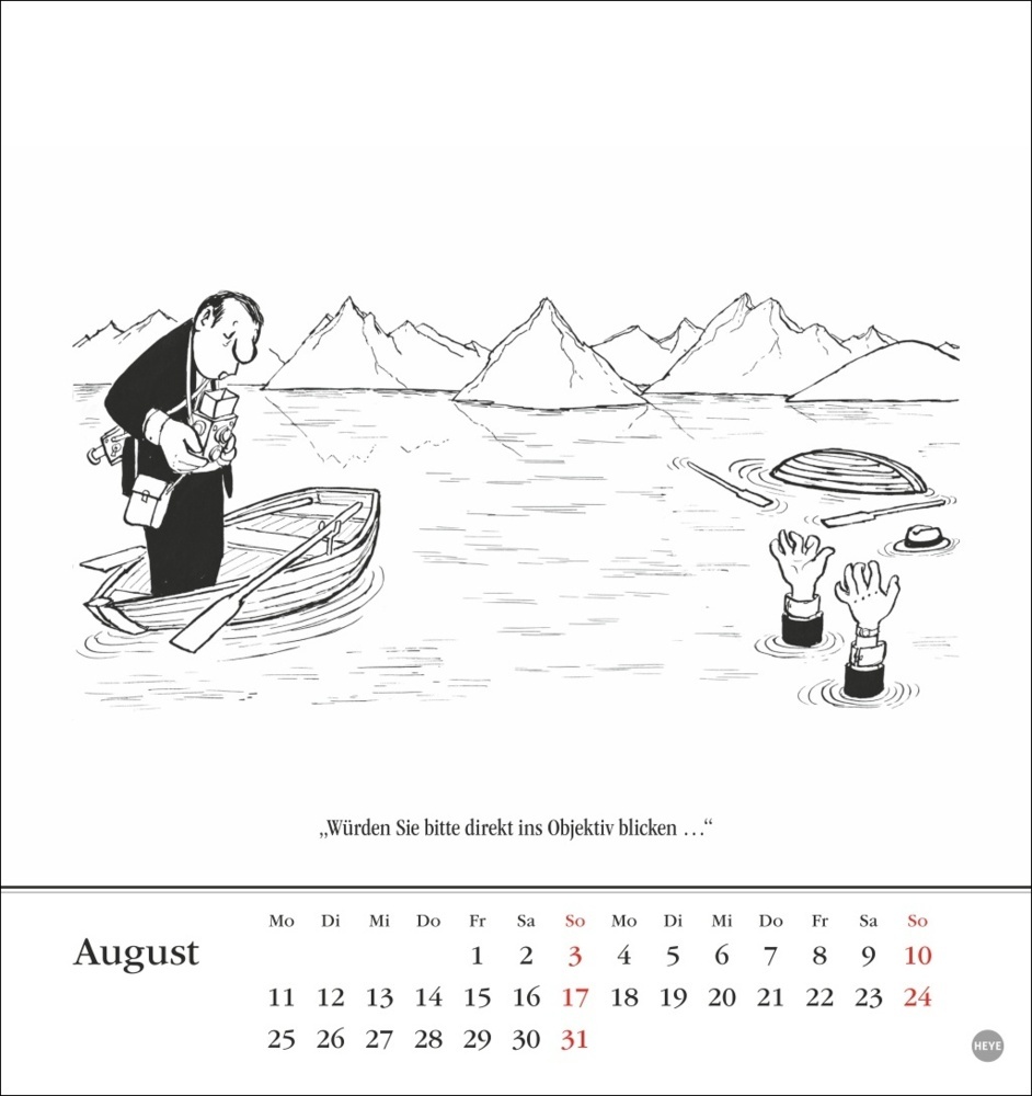 Bild: 9783756406975 | Loriot Postkartenkalender 2025 | Loriot | Kalender | Spiralbindung