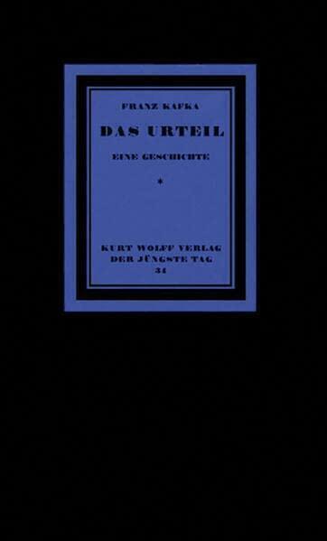 Cover: 9783465037477 | Das Urteil. Eine Geschichte | Franz Kafka (u. a.) | Buch | 68 S.