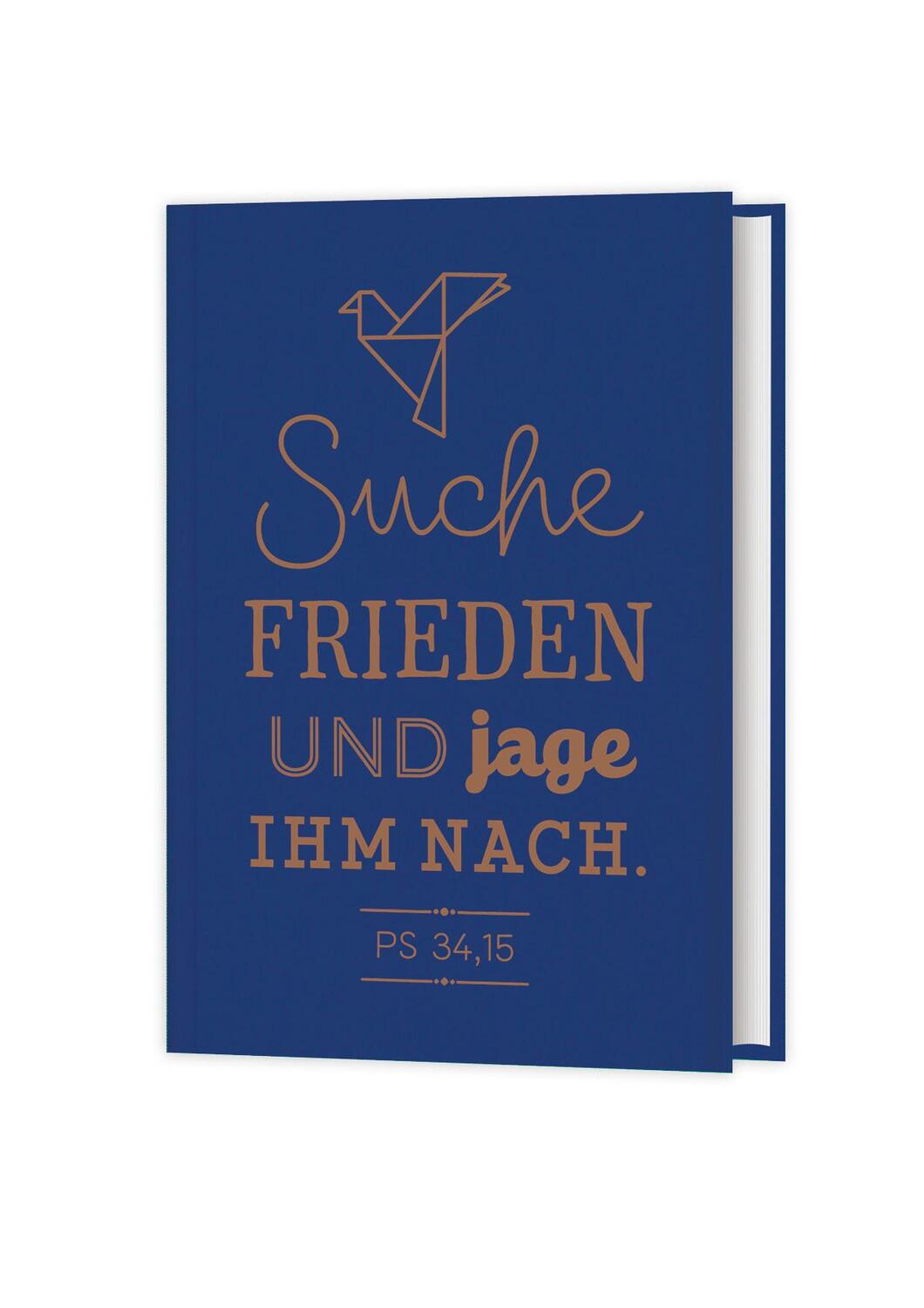Cover: 9783460255180 | My prayer journal - Suche Frieden und | jage ihm nach | Buch | 256 S.