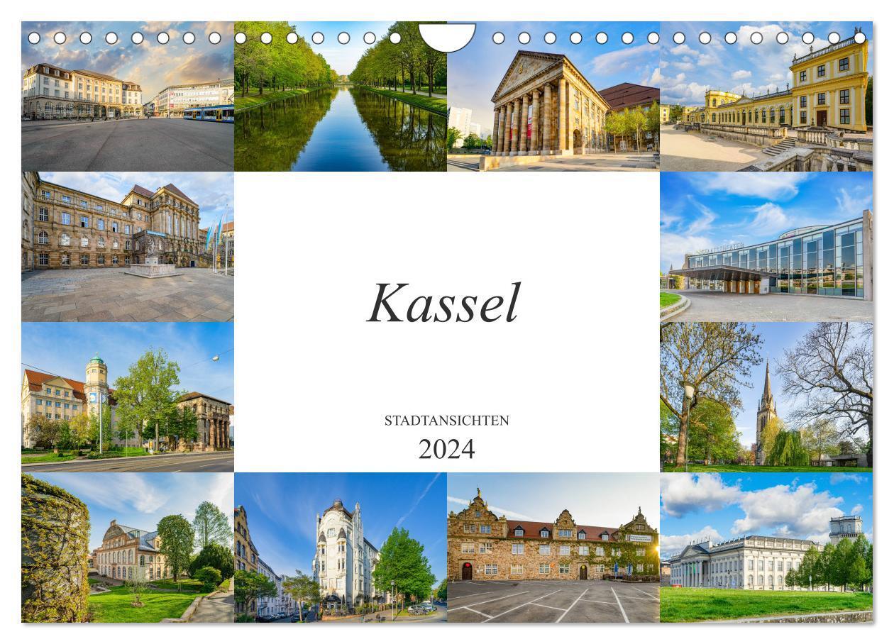 Cover: 9783675558281 | Kassel Stadtansichten (Wandkalender 2024 DIN A4 quer), CALVENDO...