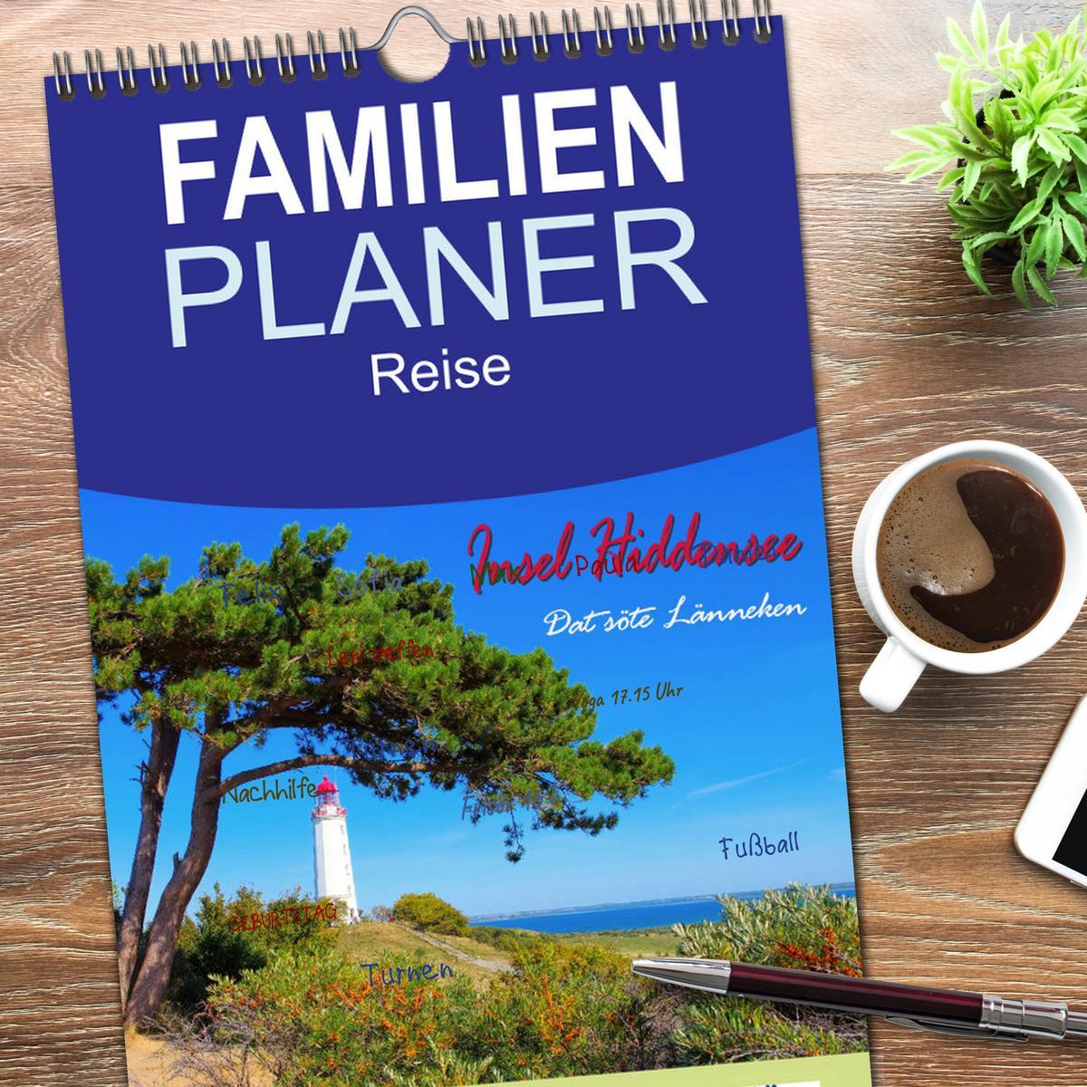 Bild: 9783457108505 | Familienplaner 2025 - Insel Hiddensee - Dat söte Länneken mit 5...