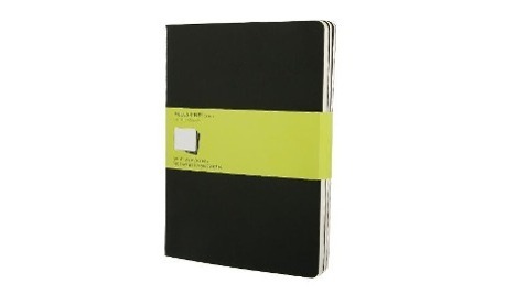 Cover: 9788883705038 | Moleskine Cahier Extra Large blanko schwarz. 3er Pack | Taschenbuch