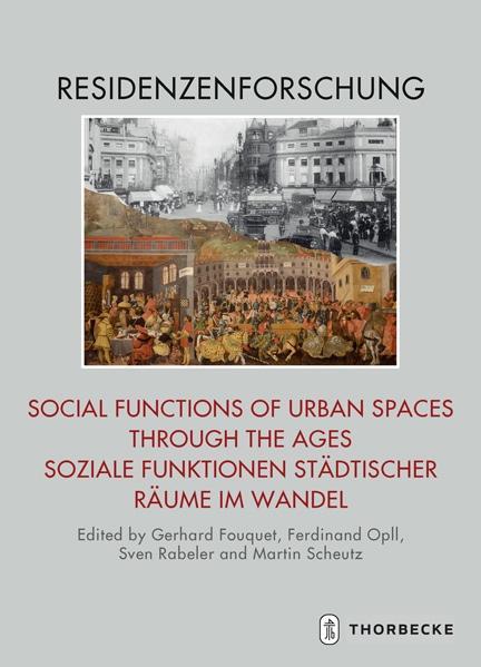 Cover: 9783799545341 | Social Functions of Urban Spaces through the Ages / Soziale...