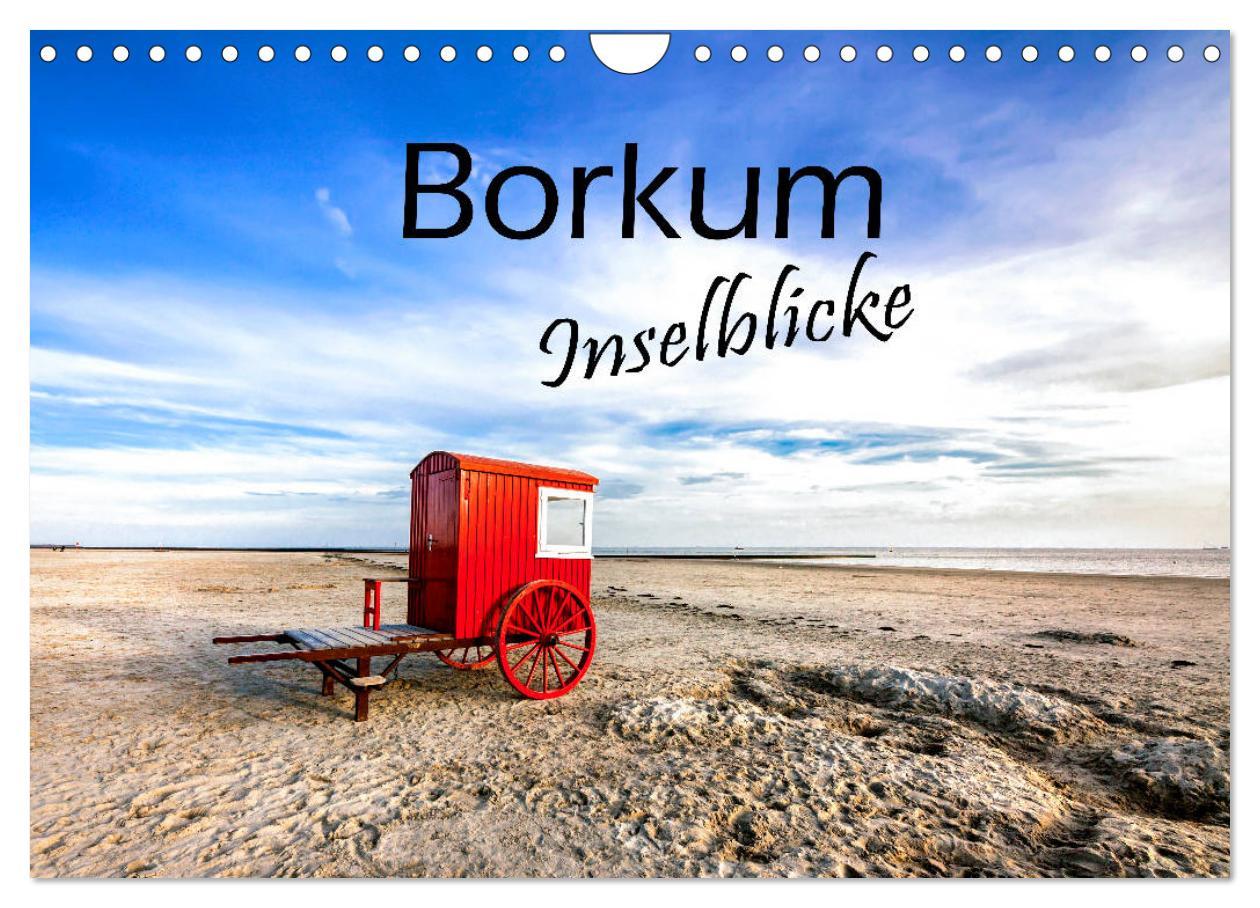 Cover: 9783435495023 | Borkum - Inselblicke (Wandkalender 2025 DIN A4 quer), CALVENDO...